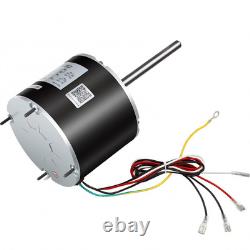 Condenser Fan Motor 1/3HP 1075RPM 208-230V with Capacitor HVAC Replacement