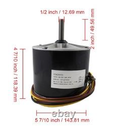 Condenser Fan Motor 1/4 HP 208-230V fits Zhongshan Broad-Ocean for Carrier