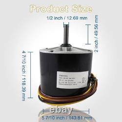 Condenser Fan Motor 1/4 HP 208-230V fits Zhongshan Broad-Ocean for Carrier