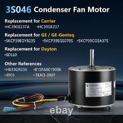 Condenser Fan Motor Fits Carrier GE Genteq 5KCP39BGY540S 5KCP39BGU996AS 3S046