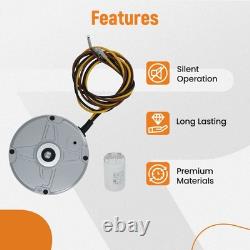 Condenser Fan Motor For Genteq GE 5KCP39EGS070S 5KCP39EGY823S 208-230V 1/4 HP