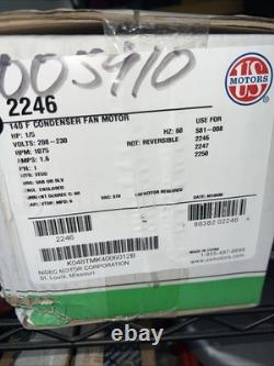 Condenser Fan Motor HP 1/5 Reversible. Air. Ac