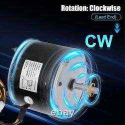 Condenser Fan Motor Replacement 1/4 HP 208/230V fits Carrier Bryant