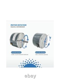 Condenser Fan Motor Replacement for Carrier 5KCP39BGS069S #3S001, #GE3907 Genteq