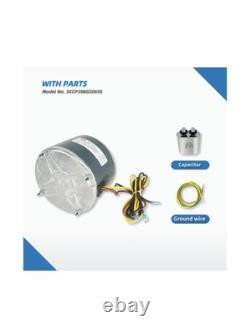 Condenser Fan Motor Replacement for Carrier 5KCP39BGS069S #3S001, #GE3907 Genteq