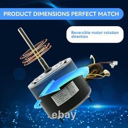Condenser Motor, 1/4 HP, 208/230V, 1075RPM Condenser Fan Motor, Reversible Ro