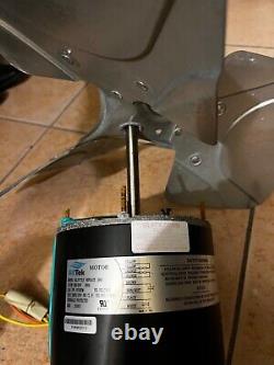 Condenser fan motor all tek 1/3 hp 208/230 volt 1075 rpm