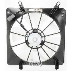 Cooling Fan Assembly Set For 1998-2002 Honda Accord 4Cyl Engine Denso Brand 2Pc