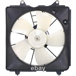 Cooling Fan Set of 2 For 2006-2011 Honda Civic With Blade Motor & Shroud