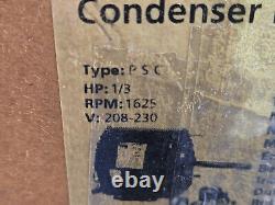 DAYTON 1/3HP Condenser Fan Motor, 3M265C, 1625 RPM, 208-230V, PSC