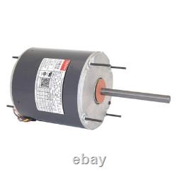 DAYTON 5RHU7 Condenser Fan Motor, 1/2 to 1/5 HP, 825rpm 5RHU7