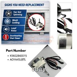 DC Condenser Fan Motor K9602843015 for Fujitsu AOU18 24 30 36RLX Mini Split NEW