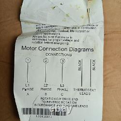 Dayton 20RK83 Condenser Fan Motor 2 Hp 1140 Rpm 60 Hz