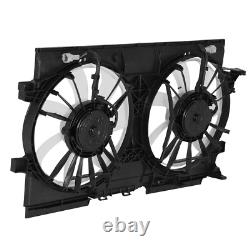 Dual AC Radiator Condenser Cooling Fan For 2017-2023 Subaru Impreza SU3115135