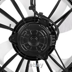 Dual AC Radiator Condenser Cooling Fan For 2017-2023 Subaru Impreza SU3115135