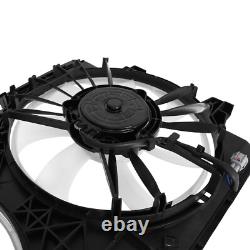 Dual AC Radiator Condenser Cooling Fan For 2017-2023 Subaru Impreza SU3115135