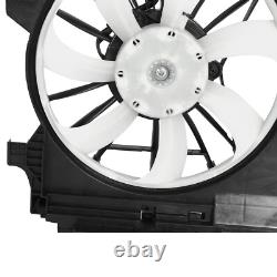 Dual AC Radiator Condenser Cooling Fan For 2017-2023 Subaru Impreza SU3115135