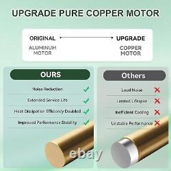 Durable 208/230V Condenser Fan Motor with Reversible Rotation & Capacitor