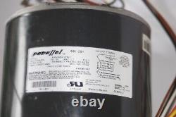 Electric Motor S81-281 Condenser fan 208-230V, 1 Ph, 1075 rpm, 4 shaft, 1.7 A