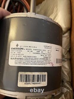 Emerson 1/8HP 208-230V Condenser Fan Motor P/N K48HXDDC-1822 Free Shipping