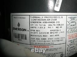 Emerson 5464 Rescue Multi-hp Condenser Fan Motor 1/3-1/6 HP K55hxwdb-372
