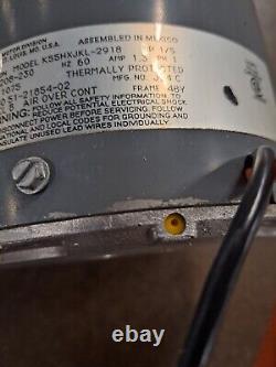 Emerson FAN MOTOR K55HXJKL-2918 51-21854-02 1/5 HP 208/230V 1075 RPM used