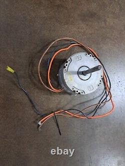 Emerson FAN MOTOR K55HXJKL-2918 51-21854-02 1/5 HP 208/230V 1075 RPM used