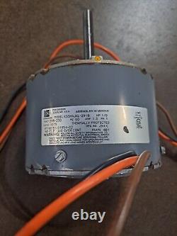 Emerson FAN MOTOR K55HXJKL-2918 51-21854-02 1/5 HP 208/230V 1075 RPM used