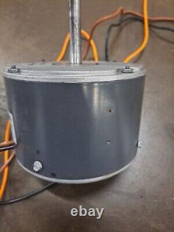 Emerson FAN MOTOR K55HXJKL-2918 51-21854-02 1/5 HP 208/230V 1075 RPM used