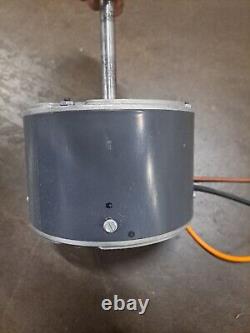 Emerson FAN MOTOR K55HXJKL-2918 51-21854-02 1/5 HP 208/230V 1075 RPM used