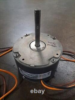 Emerson Fan Motor K55HXDRL-0014 / 51-21854-17 1/6 HP 208/230V 1075 RPM used