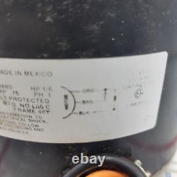 Emerson K55HXLAJ-9880 Condenser Fan Motor 1075 RPM 1/6 HP 200-230 V used