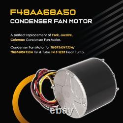 F48AA68A50 Replaces A. O. Smith York Coleman Condenser Fan Motor 1/4 HP 208-230V