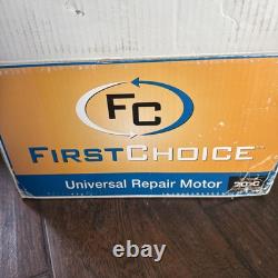 FIRST CHOICE 1/4 HP, CONDENSER FAN MOTOR, 825 RPM 208-230 VOLT Universal, New