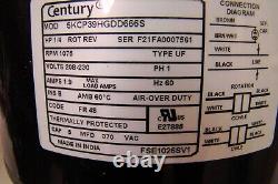 FSE1026SV1 (5KCP39HGDD666S) Century Condenser Fan Motor, 1/4 HP, 208-230 V