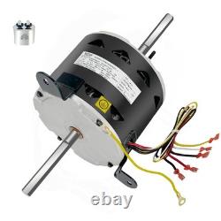 Fan Motor Replaces genteq, 3314471.011/3314471.013,1/4HP 1650RPM/3SPD Compatible