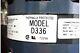 Fasco D336 115v 60hz 1/25 Amps 1550 Rpm 3sp Ph1 Fan Motor New D336 New Open Box