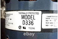 Fasco D336 115V 60Hz 1/25 AMPS 1550 RPM 3SP PH1 FAN MOTOR NEW D336 NEW OPEN BOX