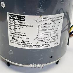 Fasco D7907 Condencer Fan Motor 1075 RPM 1/2 HP 208/230v 60hz