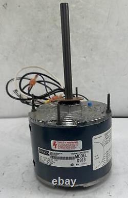 Fasco D913, Condenser Fan Motor with Ball Bearing, 460V, 1 Ph, 1/4 HP, 1075 RPM