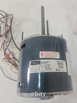 Fasco D930 Electric Motor 3/4-1/3 HP 1075 RPM Condenser Fan Motor Tested