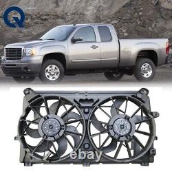 For Chevrolet Silverado Radiator A/C Condenser Cooling Fan Assembly 89023365