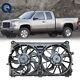 For Chevrolet Silverado Radiator A/c Condenser Cooling Fan Assembly 89023365