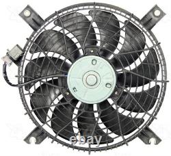 Four Seasons Condenser Fan Motor Assembly Single 75434