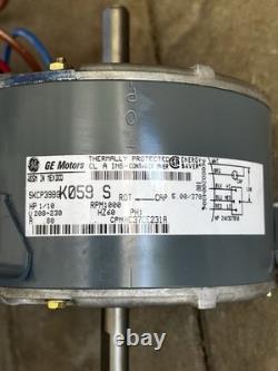 GE 5KCP39BGK059S HC37CE231A Condenser Fan Motor 1/10HP 208-230V 1000RPM
