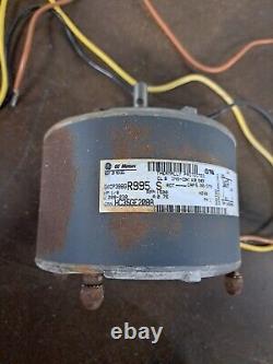 GE 5KCP39BGR995S Condenser FAN MOTOR 1/8 HP 230V HC35GE208A 1500RPM used