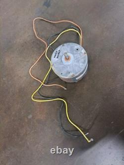 GE 5KCP39BGR995S Condenser FAN MOTOR 1/8 HP 230V HC35GE208A 1500RPM used