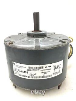 GE 5KCP39BGY540S Carrier HC33GE235A Condenser Fan Motor 1/10 HP 230V used #MC114
