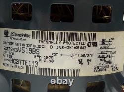 GE 5KCP39CGV519BS 1/5HP 1075RPM 115V Blower Motor Carrier HC37TE113
