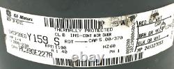 GE 5KCP39EGY159S Condenser FAN MOTOR 1/4 HP 230V HC39GE227A 1100RPM used #MC104